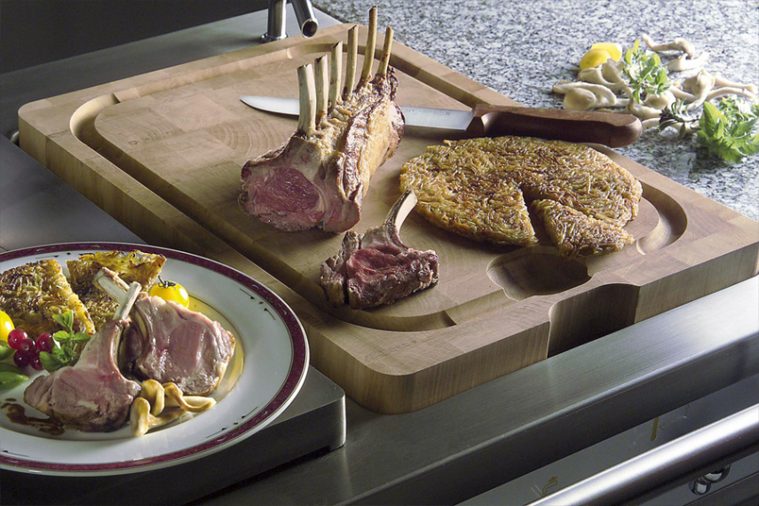 Skjærebrett i endeved